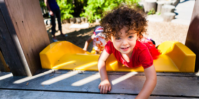 Learning and playing at Bob and Kay Ackles YMCA Nanook House